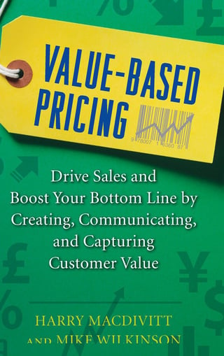 value based pricing book